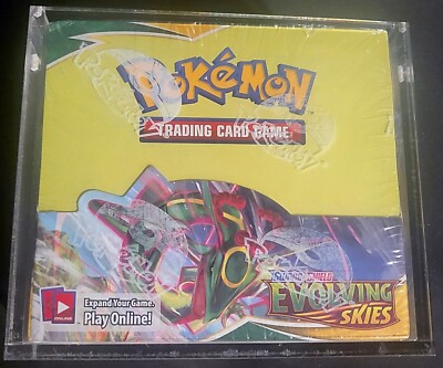 EVOLVING SKIES BOOSTER BOX - NEW SEALED - ENGLISH - POKEMON TCG
