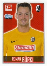 Topps Bundesliga 2014/2015 Sticker No. 82 Roman Bürki SC Freiburg Image NEW PRODUCT