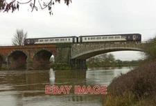 PHOTO  EMR TRAIN CROSSING RECTORY JUNCTION VIADUCT THE 11.45 NOTTINGHAM TO SKEGN
