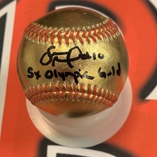 Sue Bird Signed Gold OMLB Inscribed “5X Olympic Gold”  Seattle Storm Steiner CX