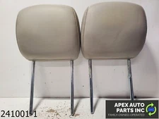 OEM 2008-2016 Chrysler Town & Country 2.4L Leather Front Left Right Headrest Set