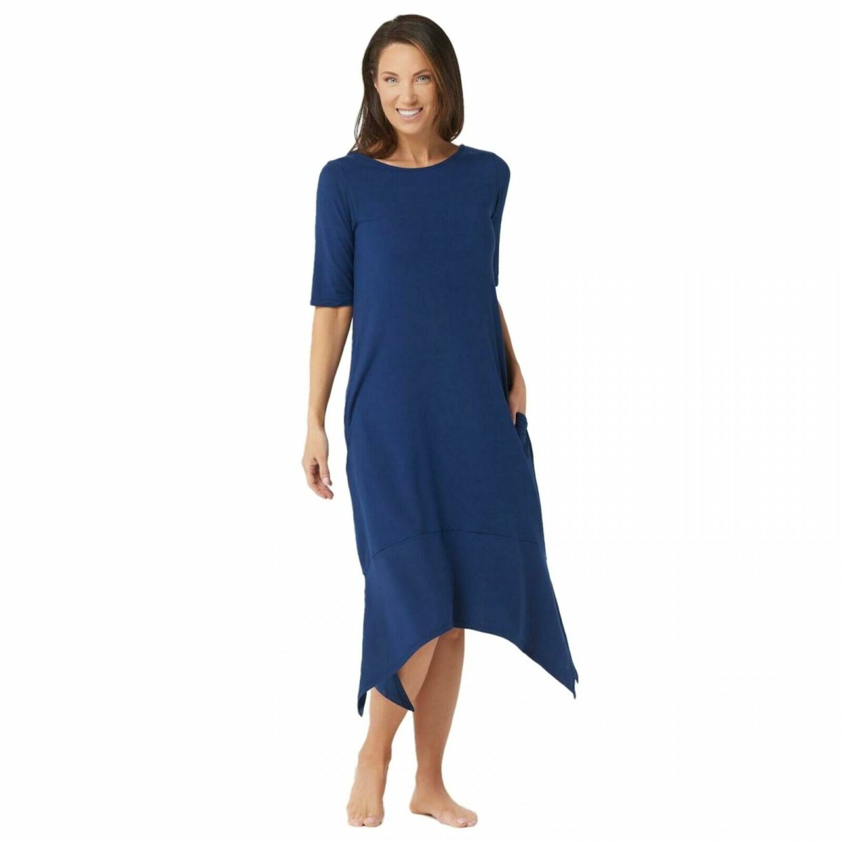 cuddl duds flexwear short sleeve maxi dress Cuddl Duds Flexwear Short Sleeve Maxi Dress Size S Everglade Green Stretch