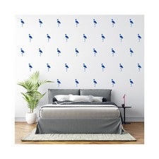 Flamingo Bird Vinyl Decal Wall Sticker Mural Room Ideas Home Decor (Pack of 40)
