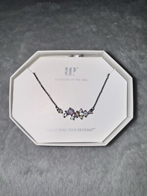 Bomb Party Necklace RBP5692 Bold and Brilliant Lab Grown Peach Fire Opal 