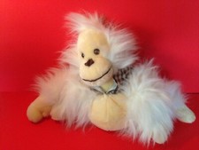 Plush Beige White Orangutan Ape