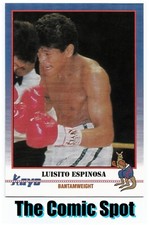 1991 KAYO ROUND ONE ~ LUISITO ESPINOSA #063 ~ RC ROOKIE CARD ~ BOXING CHAMPION