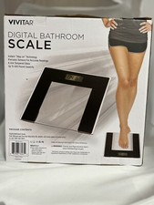 Vivitar Digital Bathroom Scale, Jumbo LCD Display