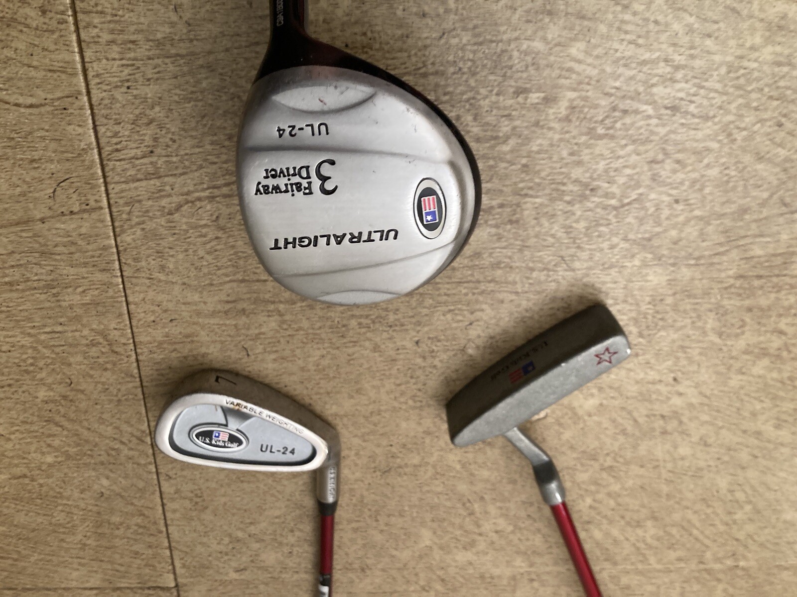 For 36-42&rdquo; Tall RH Kids US KIDS UL39 Junior Golf Club Starter Set USKG Youth