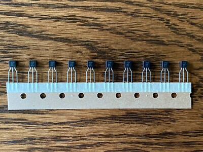 KSA992FTA 10 New OnSemi transistors -- sub 2SA992 2SA493 2SA640