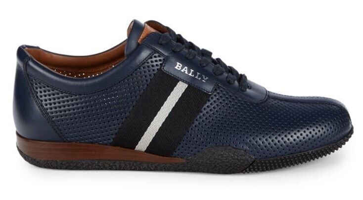 Bally Switzerland Frenz Perforated Lace-Up Sneakers Shoes Bally Switzerland Frenz Perforated Lace-Up Sneakers Shoes