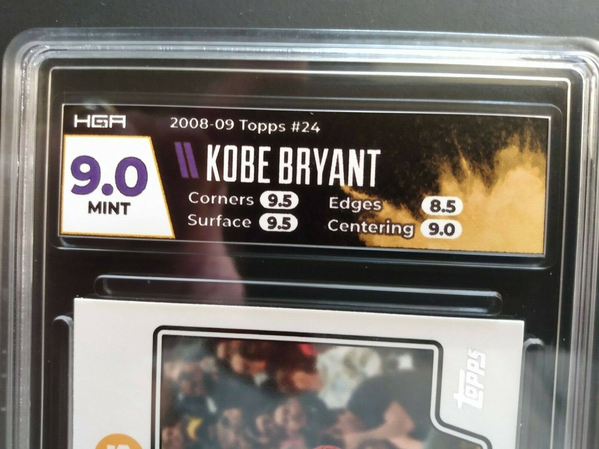 2008 Topps Basketball Kobe Bryant w/ LeBron James #24 HGA 9 MINT