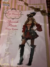 CALIFORNIA COSTUMES Spanish Pirate Costume Size S