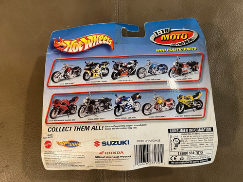 1:18 model of Handy Hog Moto Custom-made Motorcycle by Mattel Hot Wheels - Picture 2 of 3