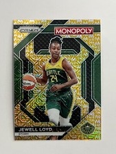 2024 Panini WNBA Prizm Monopoly Jewell Loyd Gold Millionaire /500 #WNBA24 Storm