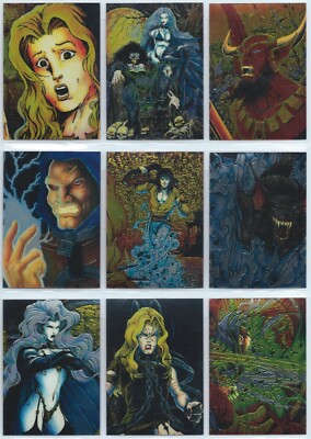 1994 Krome Lady Death All Chromium Series I You Pick the Card Finish Your Set
