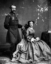 New Civil War Photo: Union General George Armstrong Custer & Wife - 6 Sizes!