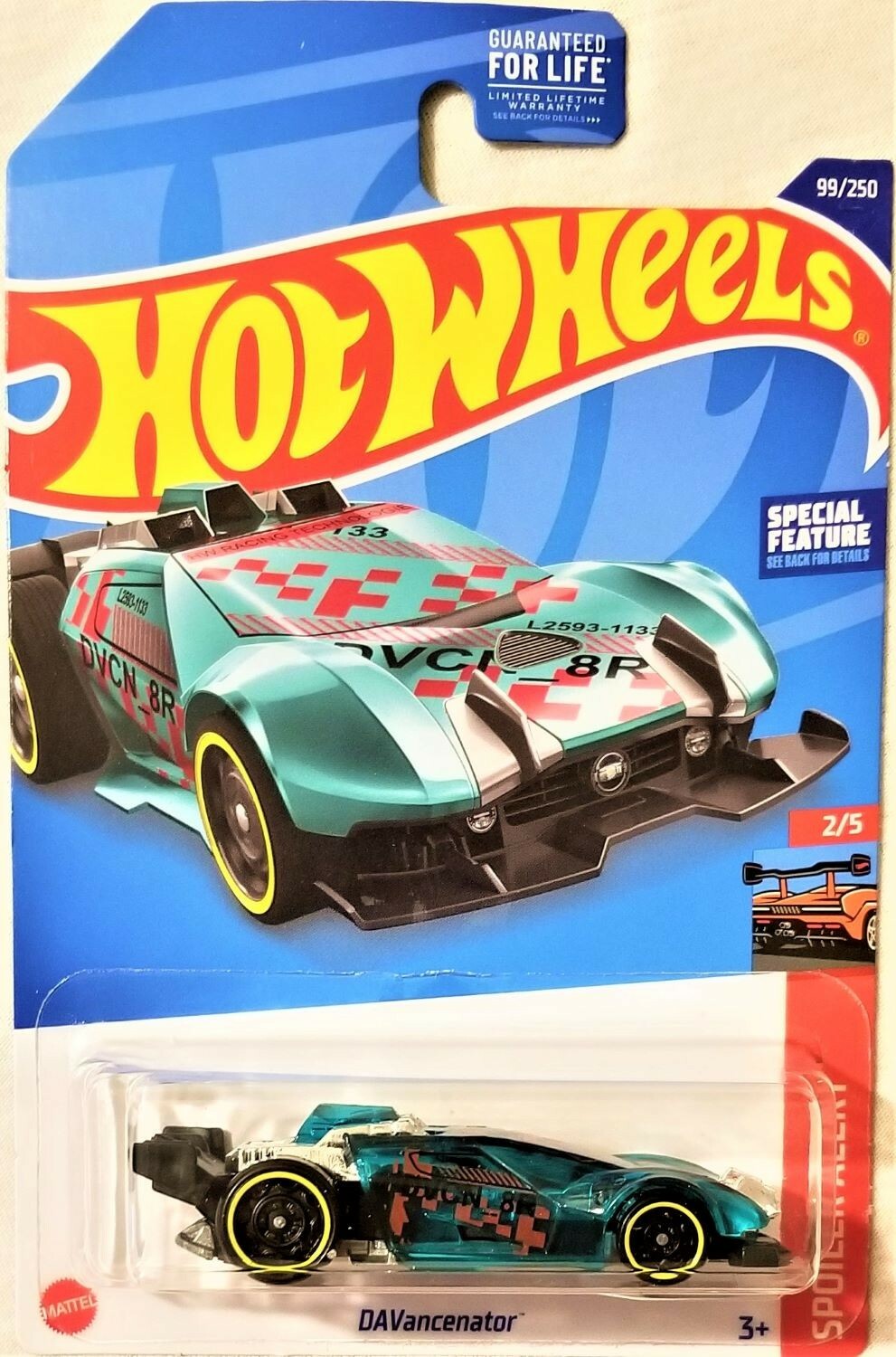 Hot Wheels - 2022 Spoiler Alert 2/5 DAVancenator 99/250 (BBHCT90)