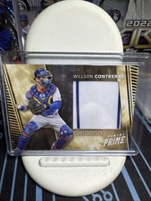 2019 Panini Chronicles - Prime Swatches Willson Contreras #PS-WC Gold /99 (MEM)