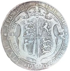 1905 Edward VII Half Crown — photo from another recent sale