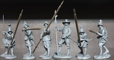 New Release PLASTIC PLATOON Thirty Years' War Spanish Pikemen 1:32 Soft plastic