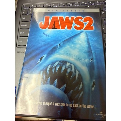 Jaws 2 DVD Widescreen Edition Universal horror Roy Scheider PG 1978 Movie