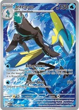Inteleon 142/132 Mega Evolution Holofoil Illustration Rare Pokemon NM