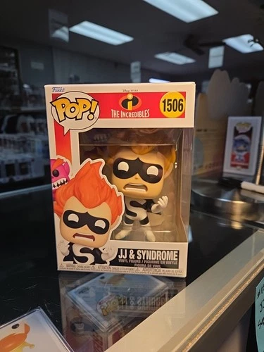 Funko Pop! Vinyl: Pixar - JJ & Syndrome #1506 Ships With Protector