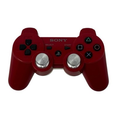 Sony Playstation 3 PS3 DualShock 3 Controller Red Genuine OEM CECHZC2U