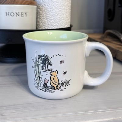 Disney Classic Winnie The Pooh Friends POOH PIGLET Life Is Good Coffee Mug New