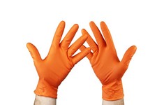 Gants Nitrile Diamanté Taille L (x1 Pack 50 Unités), Travail Jetables