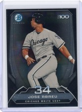 JOSE ABREU 2014 BOWMAN CHROME TOP 100 PROSPECTS #BTP-34 CHICAGO WHITE SOX