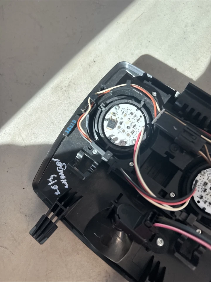 2013 Dodge Avenger Overhead Front Dome Roof Map Light Black 275017 Foto 3 de 4