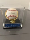 DON DRYSDALE SIGNED BASEBALL "Field Of Dreams" COA w/Glove Display Case