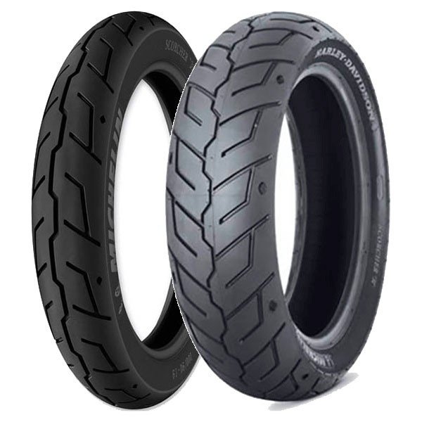 TYRE PAIR MICHELIN 130/90-16 73H + 180/70-16 77H SCORCHER 31 H.D.