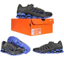 Nike Men's REAX 8 TR MESH Black - Blue Training Shoes Size 10.5 New in Box