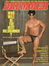 DRUMMER vintage gay magazine #63 S/M LEATHER