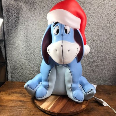 Disney Eeyore Winnie the Pooh 22'' Blow Mold Lighted Christmas Yard Decor Gemmy