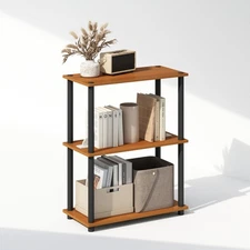 3-Tier Organizer Rack Multipurpose Compact Display Rack, Shelving Unit, Bookcase