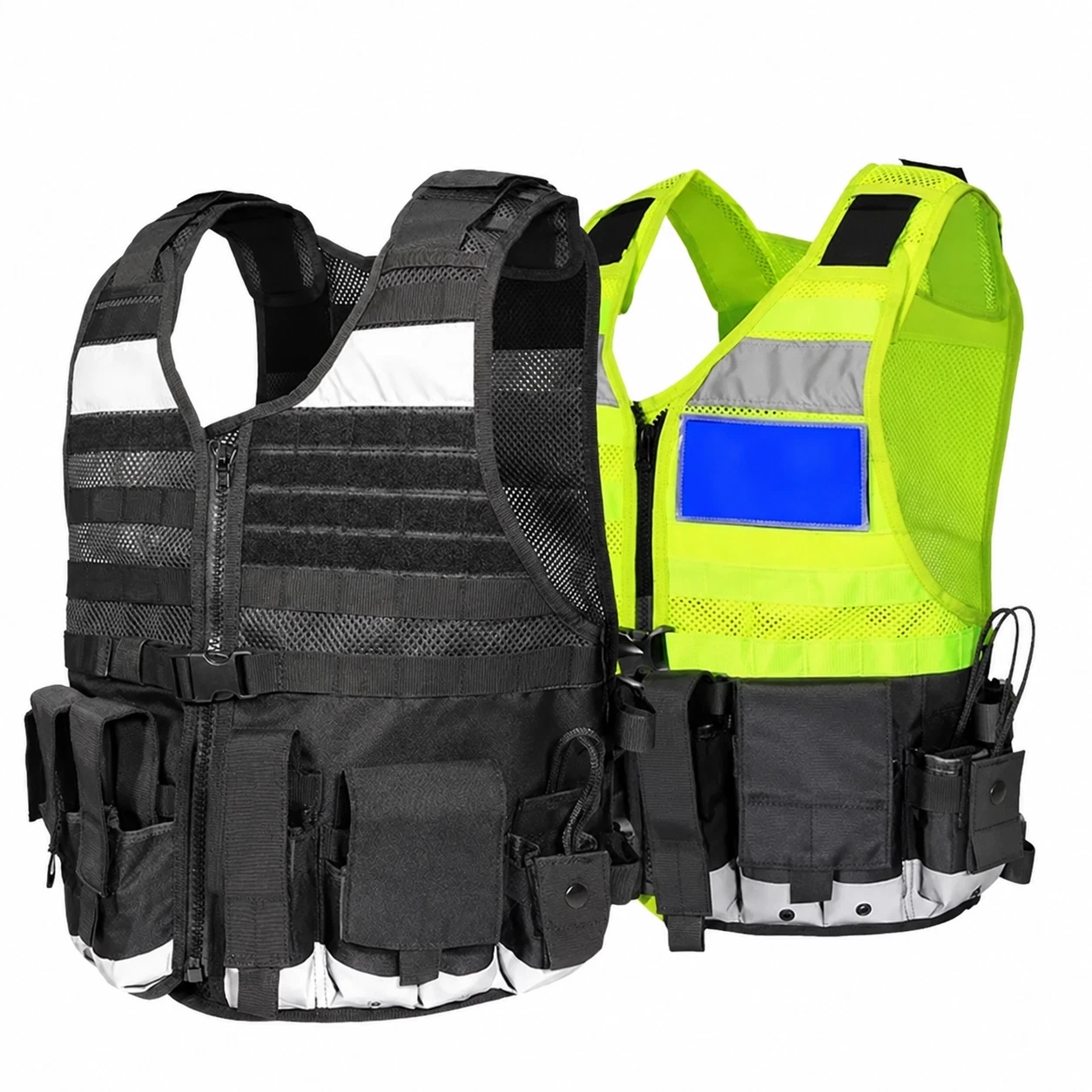 High Viz Tactical Security Vest, HiVis, CCTV, Dog Handler, Press, Event, Doorman image 1