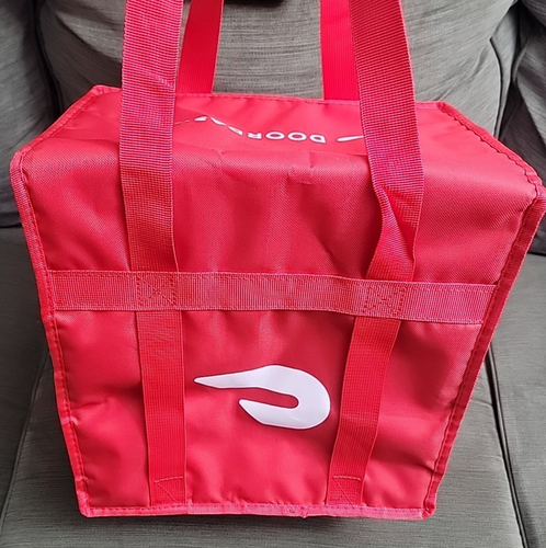 DOORDASH Delivery Hotbag Tote Food Insulated NEW LIMITED EDITION REWARD STYLE - Picture 5 of 11