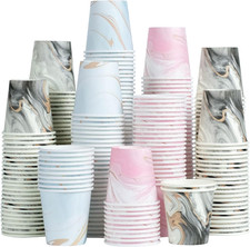600 Pack 3 Oz Paper Cups, Colorful Bathroom Cups Disposable Paper Cups, Small