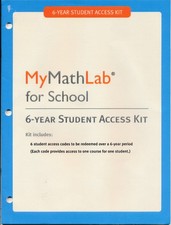 MyMathLab for School 1-year Verified Student ...