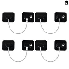 Child Safety Refrigerator Locks with Keys - 4 Pack for Effective Baby Proofing