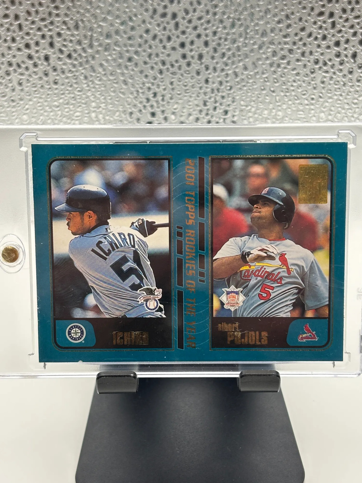 2001 Topps Traded Ichiro Albert Pujols #T99