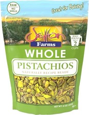 Shelled Pistachio Kernels, Whole Raw, 8 Ounce (No Shells, Raw, Unsalted) ( for