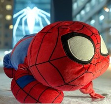 Disney Store Marvel Spiderman Cuddleez 23" Pillow Avengers Plushie Stuffed Doll