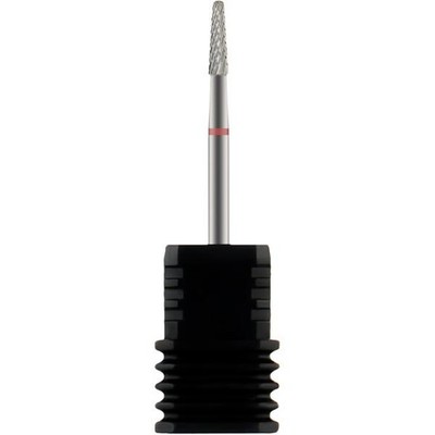 Staleks Pro Expert Cone Red Carbide Milling Cutter, 2.3mm/8mm