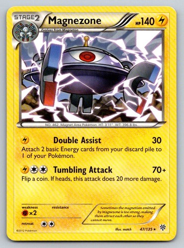 Magnezone 47/135 LP Plasma Storm Pokemon