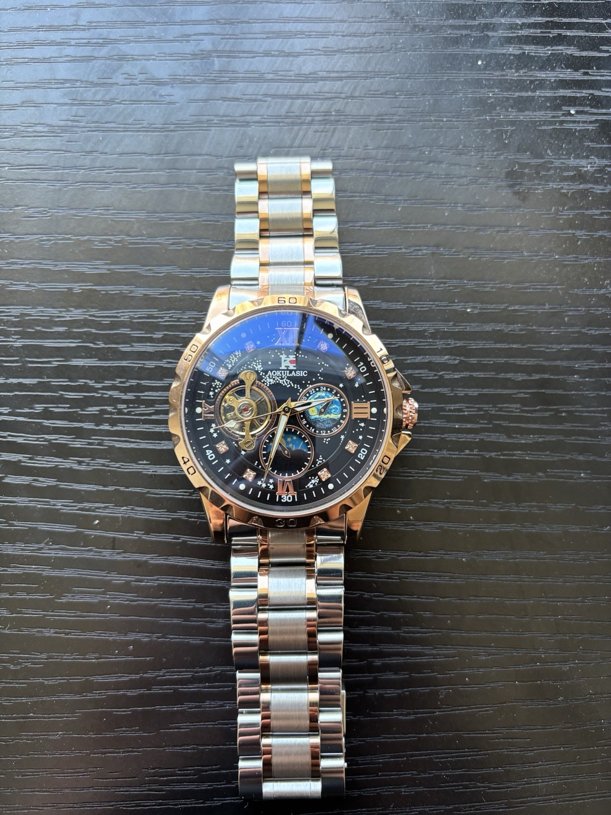 Aokulasic Men's Automatic Watch Multifunctional - image 1