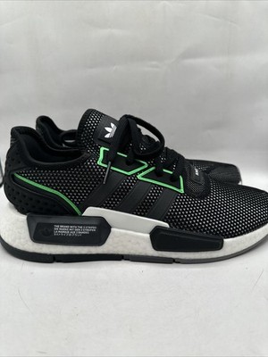 Adidas NMD G1 Boost Shoes Men's Size 11 Black Green Athletic Running Sneakers